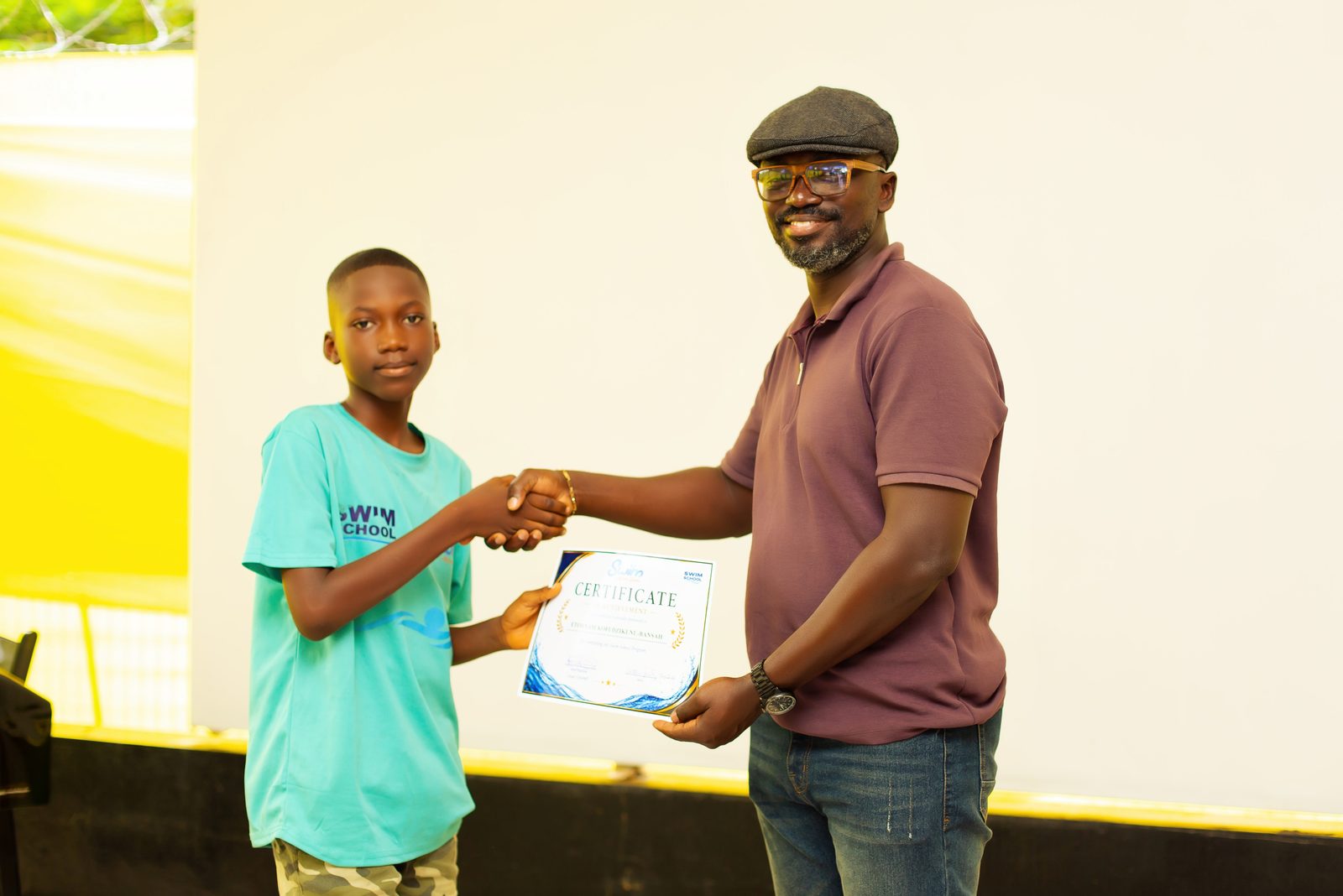 Swim School graduation photo 3