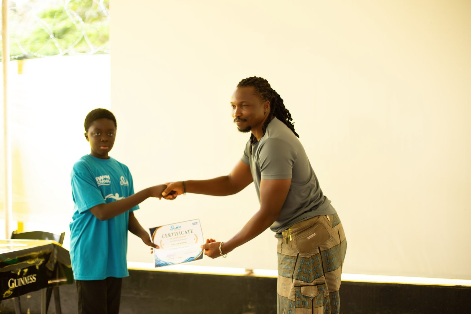 Swim School graduation photo 4