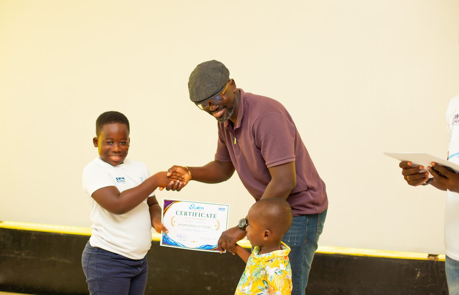 Swim School graduation photo 5