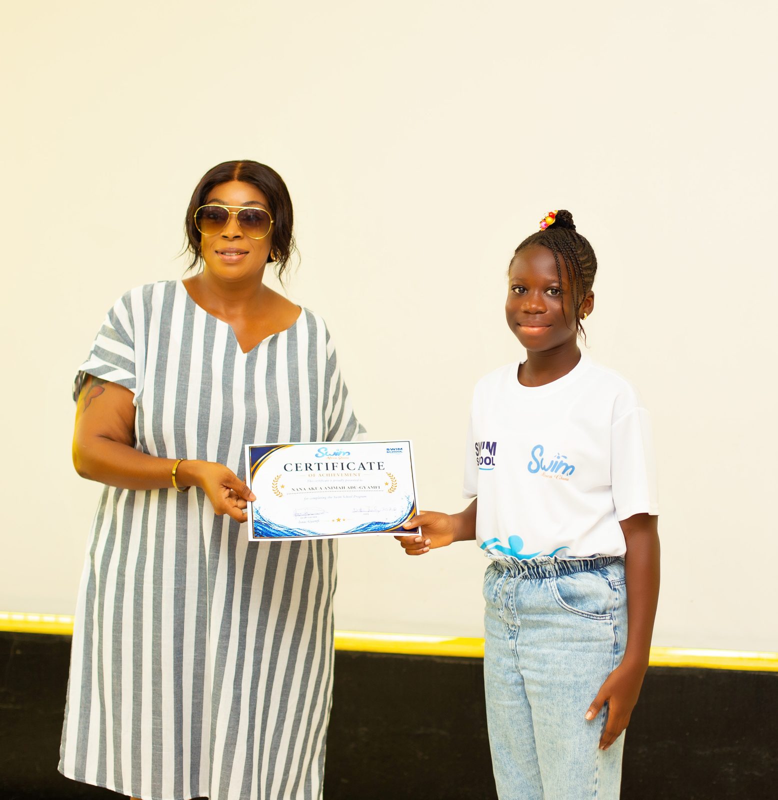 Swim School graduation photo 8