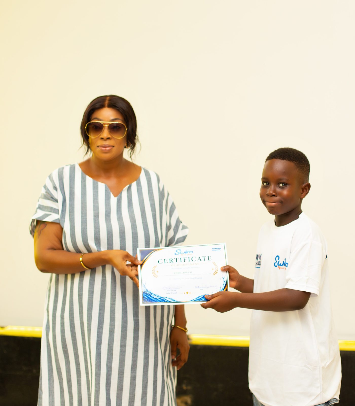 Swim School graduation photo 9